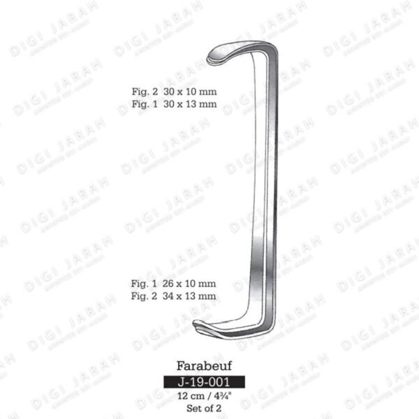 فارابف J-19-001 surgicon 12cm