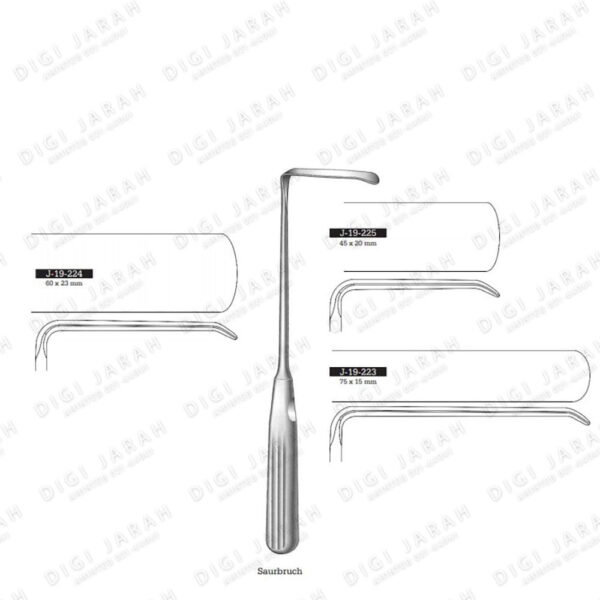 لانگینبک ساربروخ J-19-223 surgicon down 75*15mm