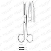قیچی دو سر تیز کرو J-22-043 surgicon 16cm