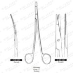 قیچی پوستی راست J-22-460 surgicon 18cm