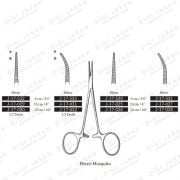 موسکیتو راست J-17-017 surgicon 10CM