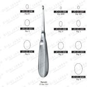 کورت استخوان دسته فلزی J-21-303 surgicon 17CM FIG:4
