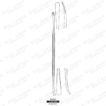 الویتور دو طرفه ساش J-25-398 surgicon 21CM