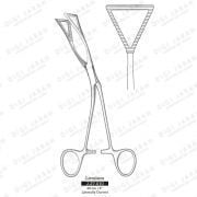 پنس مثلثی گراسپینگ کرو J-27-010 surgicon 20cm