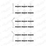 کورت استخوان کرو راست JO-21-356 surgicon 17cm FIG:3 - Image 3