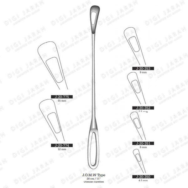 کورت رحمی J-20-350 srgicon 28cm