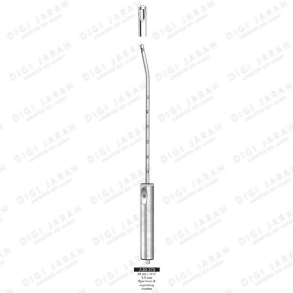 سر ساکشن کورتاژ J-20-371 surgicon 3/4MM