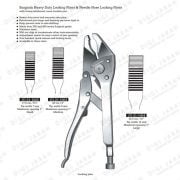 انبر قفلی JO-21-1002 surgicon 17/5cm