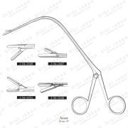 فورسپس جسم خارجی حنجره J-34-1047 surgicon