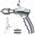 دریل دستی دسته مشکی بلند JO-21-2545 surgicon