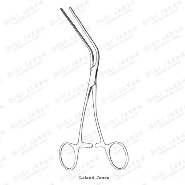 پنس دوبیگی 45 درجه J-27-395 surgicon19 cm