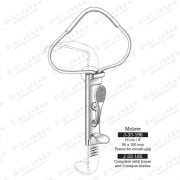 دیویس گگ ساده سه تیغه J-33-195 surgicon