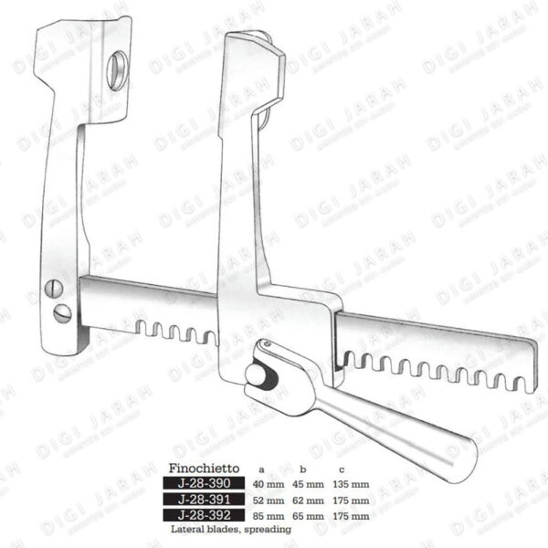 اکارتور توراکس فینوچیتو J-28-392 surgicon85*65*175 mm